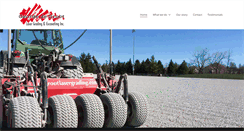 Desktop Screenshot of degrootlasergrading.com